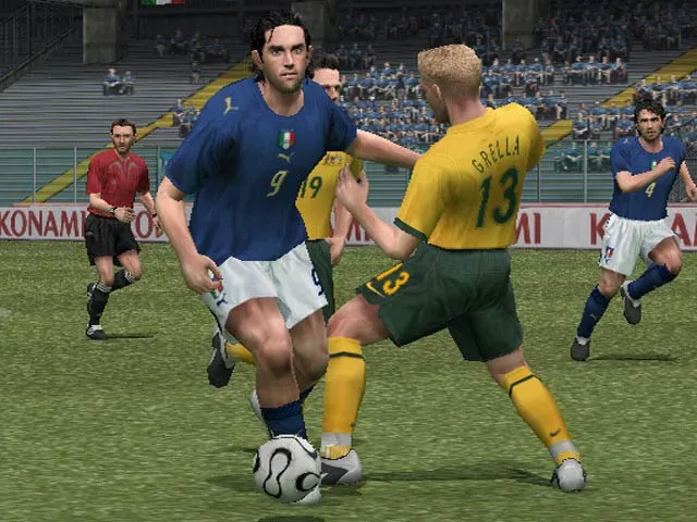 Pro Evolution Soccer 6: Bola na Rede
