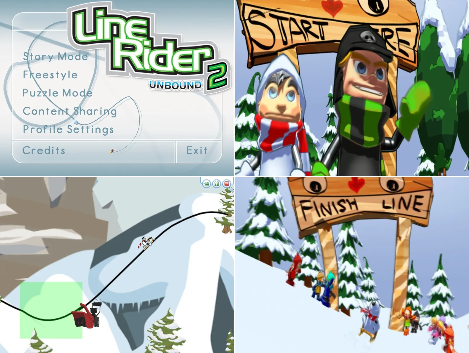 Line Rider 2 Unbound: A diversão não para