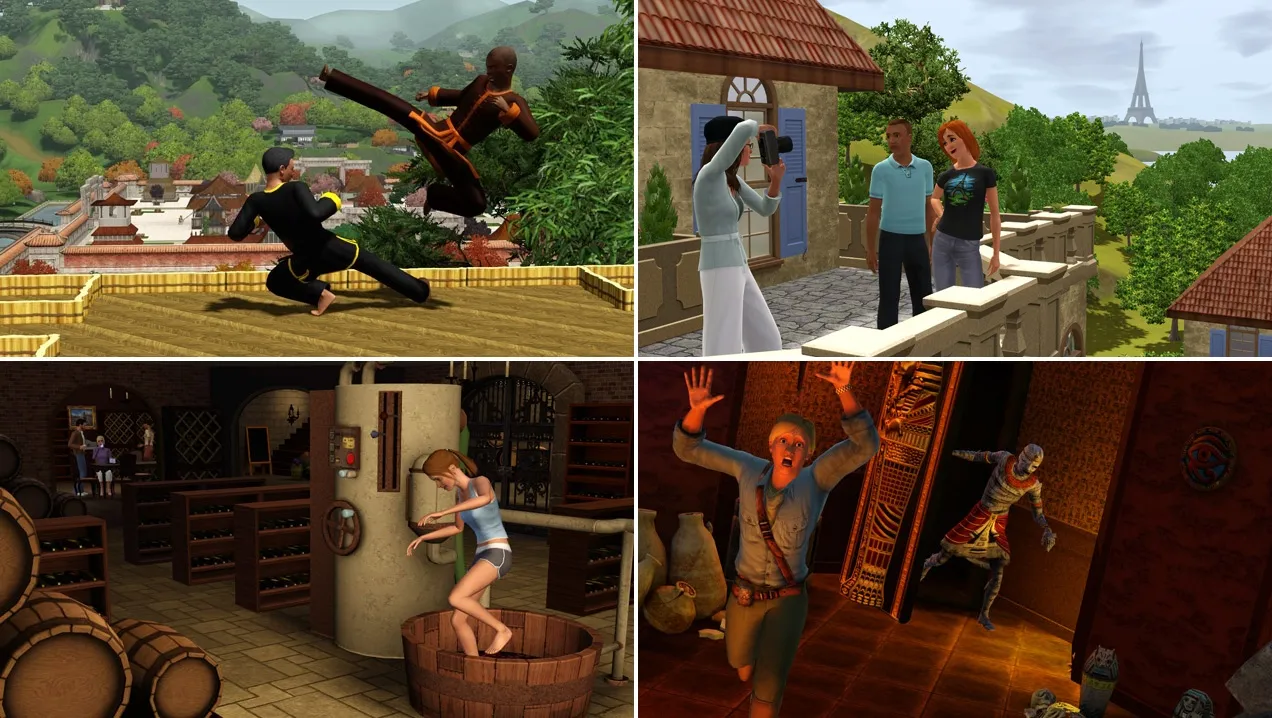 The Sims 3 World Adventures: um giro pelo mundo