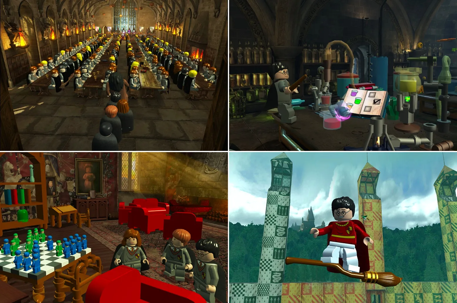 Lego Harry Potter Years 1-4: Hogwarts em bloquinhos!